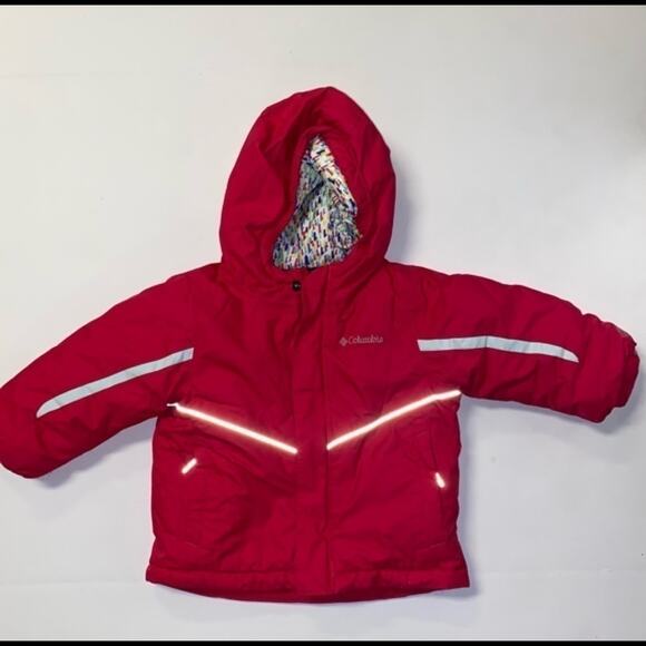 COLUMBIA GIRLS SQUALL JACKET SIZE 2T - Picture 1 of 4